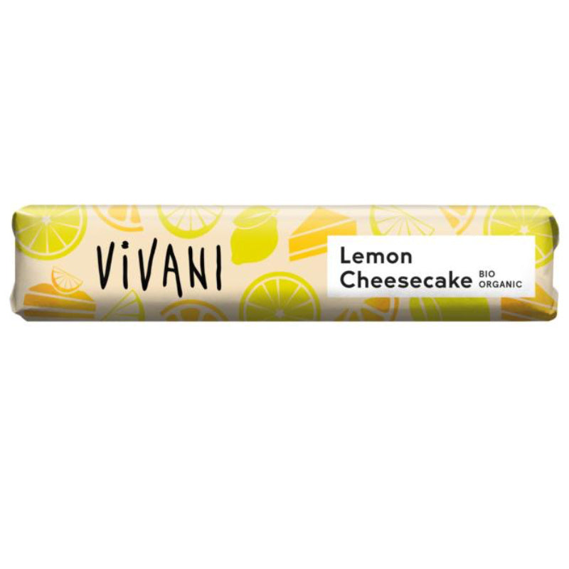 Vivani Chocolate To Go lemon cheesecake (40 gram)
[mwwsrc:66b56fa0c9ca6ba891dbd77213bf178d5f3e6953]