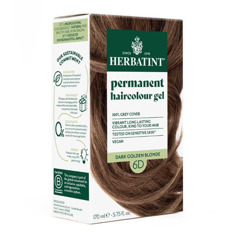 Herbatint 6D Dark Golden Chestnut (170 ml)