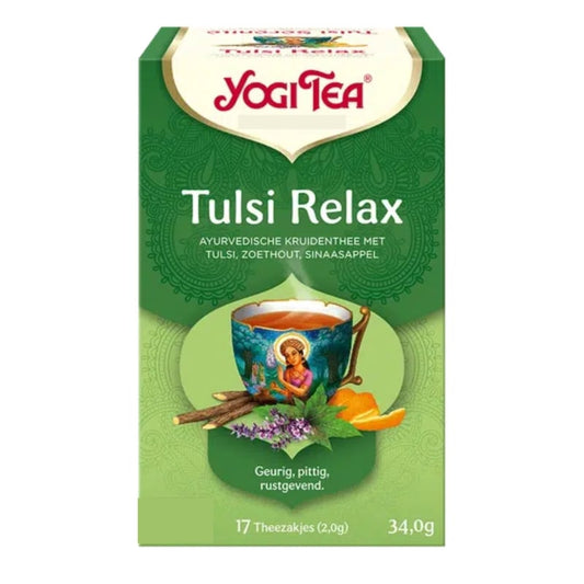 Yogi Tea Tulsi Relax (17 theezakjes)
[mwwsrc:6e6b9ce716b59cbb0f918595d1af823a21178577.jpg]
