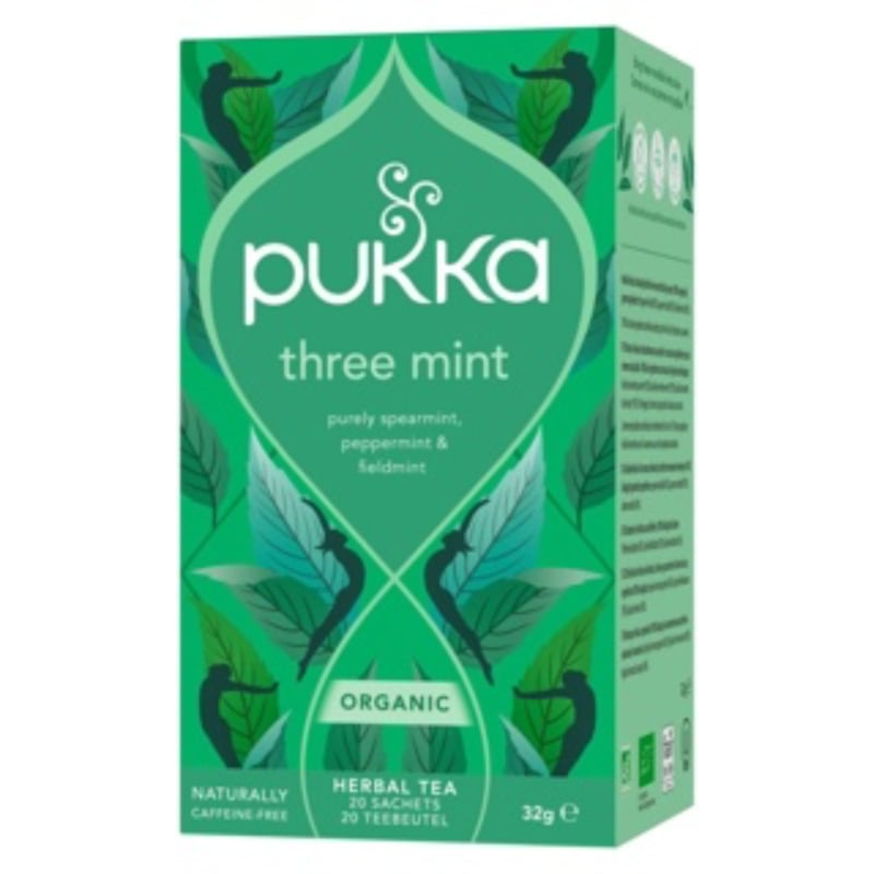 Pukka Three Mint (20 theezakjes)
[mwwsrc:6f0ee2acfbdae3ae6d2a6d87fe7b46e54de5b3f4.jpg]