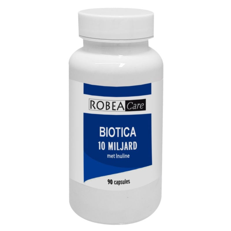 RobeaCare  Biotica 10 Miljard Met Prebiotica (90 maagzuur-resistente caps.)
[mwwsrc:6ff734cffc674357e5ecac077b9f930d6d53d628.jpg]