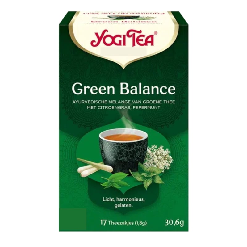 Yogi Tea Green Balance (17 theezakjes)
[mwwsrc:70c1579ce019f9296b60be13ed91843c0630f427.jpg]