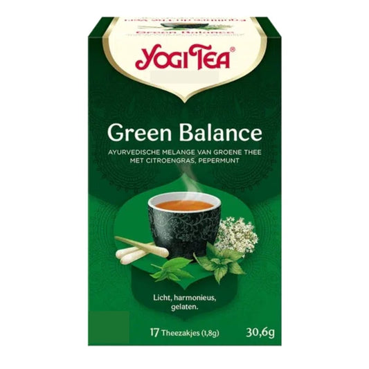 Yogi Tea Green Balance (17 theezakjes)
[mwwsrc:70c1579ce019f9296b60be13ed91843c0630f427.jpg]