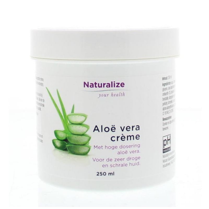 Naturalize  Aloe Vera crème ( 250 ml.)
[mwwsrc:7b025eb27227ddb2dc575e53eef0382fcc78fc96.jpg]