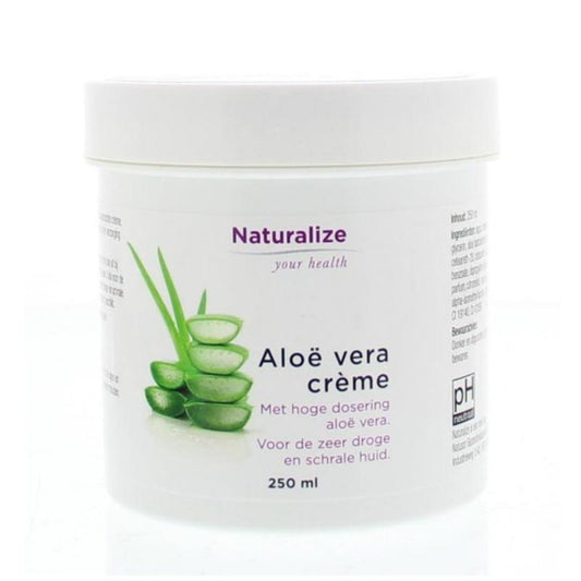 Naturalize  Aloe Vera crème ( 250 ml.)
[mwwsrc:7b025eb27227ddb2dc575e53eef0382fcc78fc96.jpg]