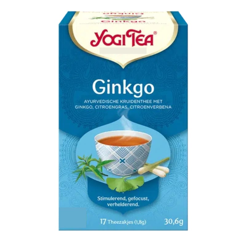 Yogi Tea Ginkgo (17 theezakjes)
[mwwsrc:7b08bcf407619a9d6d60417c42504acd21571786.jpg]