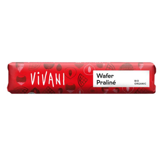 Vivani Chocolate to go wafer praliné ( 40 gram)
[mwwsrc:7e87ab8ccd1e3f6c7b7e4bccdabf4157bac49c12]