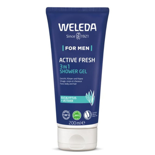 Weleda Men active fresh 3in1 douchegel (200 ml.)
[mwwsrc:812dc3d58288a954932d1074817d3b1d73f9dffb.jpg]