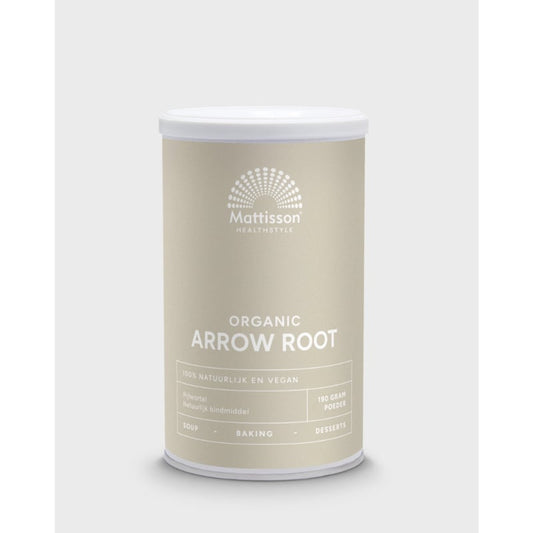 Mattisson Pijlstaartwortel Poeder – Arrow Root (190 gram)
[mwwsrc:81580b7749d67f1c4b0353788096b8e792180e8d.jpg]