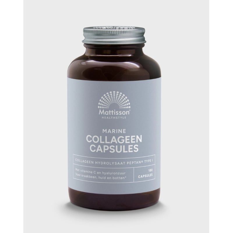 Mattisson Marine Collageen Peptan® Type I (180 caps.)
[mwwsrc:8c2fa1178343c5540c63462894c584fbce0ef5f1.jpg]