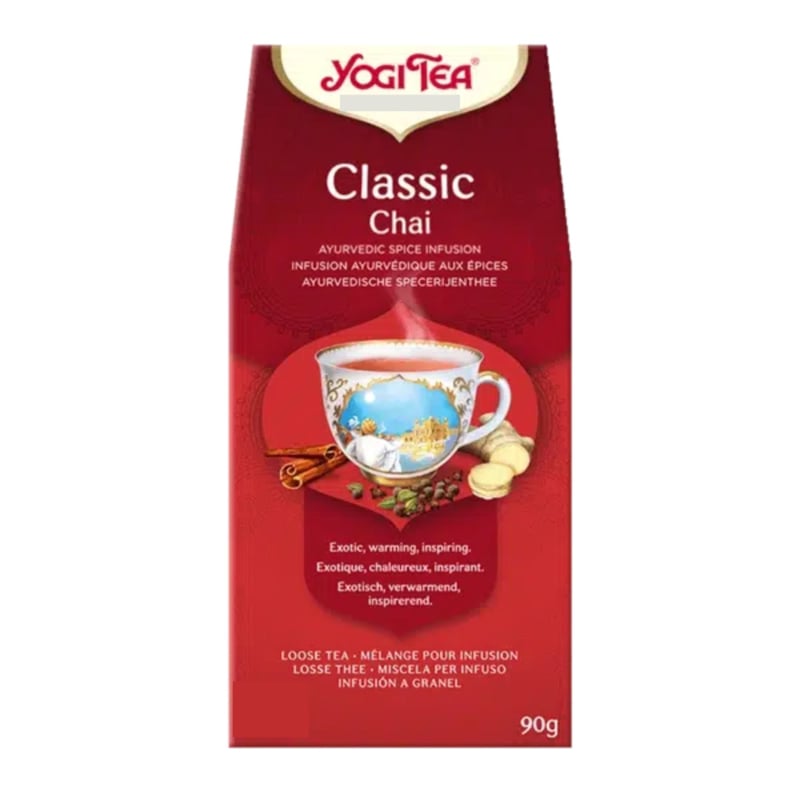 Yogi Tea Classic Chai (90 gram)
[mwwsrc:8fdf6c038454843aa662670a426b78dd014bcd42.jpg]
