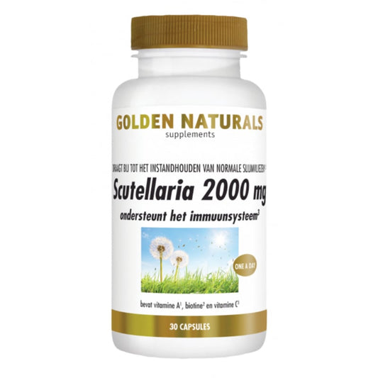 Golden Naturals Scutellaria 2000 mg (30 - 60 - 180 vega. caps.)
[mwwsrc:9252e5355143e7eaec19ce15128ed7cd286687e5.jpg]