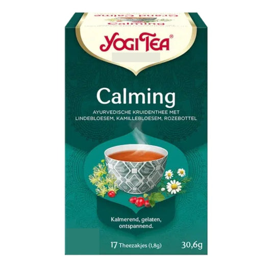 Yogi Tea Calming (17 theezakjes)
[mwwsrc:9b0e3887f262cadce7c1036c1c8b5139737bc5ee.jpg]