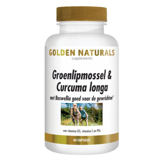 Golden Naturals Groenlipmossel & Curcuma Longa (60/180 caps. )
[mwwsrc:a3b75fc583e749f51acdbed384762567597b0198.jpg]
