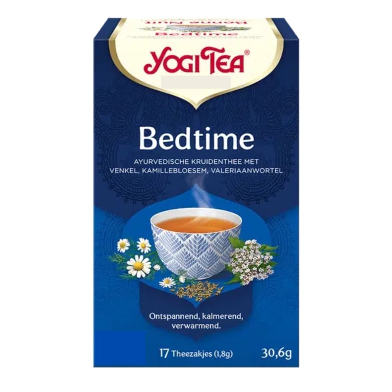 Yogi Tea Bedtime (17 theezakjes)
[mwwsrc:a93ef92ab941333fe9898b8a07ca1792bbf0174f.jpg]