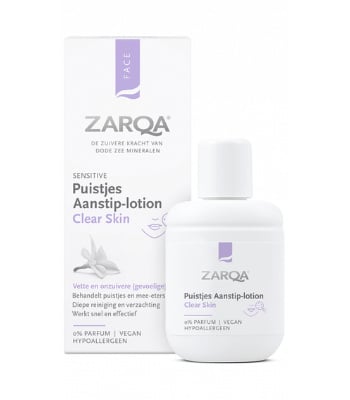 Zarqa Puistjes Aanstip lotion Clear Skin (20ml.)
[mwwsrc:a9dd3e7b5213e79a97db02971dff1e524df7b633.jpg]