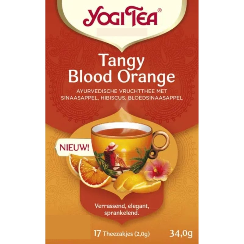 Yogi Tea Tangy Blood Orange(17 theezakjes)
[mwwsrc:ab8b30eefcac9702e70ab6e495c7cedf3fb25eb6.jpg]