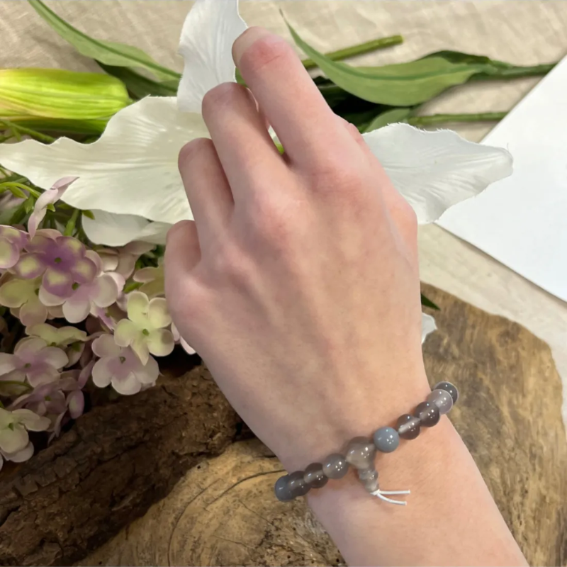 Agaat powerbead armband