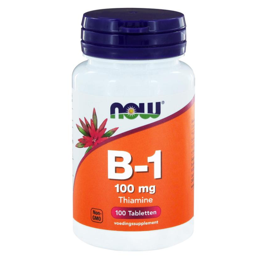 NOW Vitamine B1 100mg (100 tabl.)