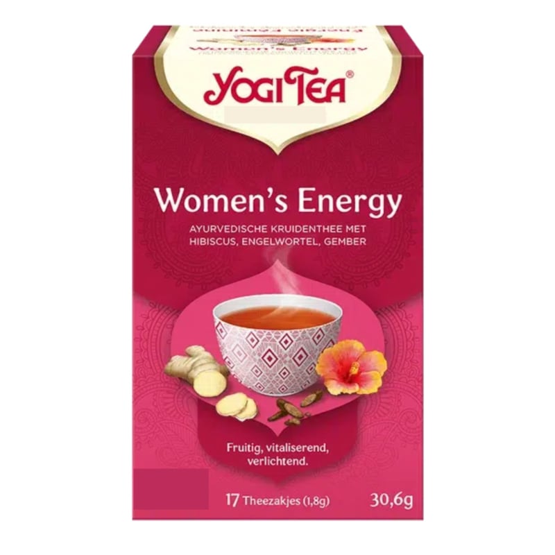 Yogi Tea Women's Energy (17 theezakjes)
[mwwsrc:b3c08604151cf9632c98d996c9d6241f6a642853.jpg]