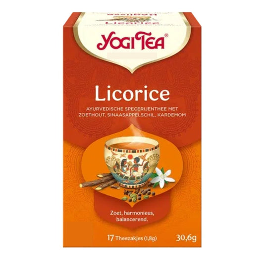 Yogi Tea Licorice (17 theezakjes)
[mwwsrc:b55c9b00397ef8ec4b6289787d35c049af33786c.jpg]