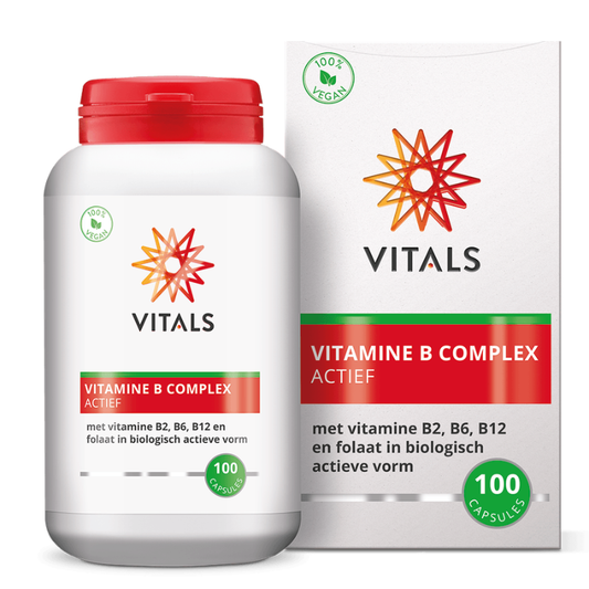 Vitals Vitamine B complex actief (100 vega. caps.)