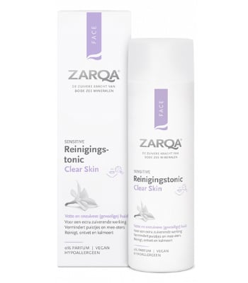 Zarqa Reinigingstonic Clear Skin (200ml.)
[mwwsrc:beb9096b016c5ef47e737266b2b0a6930e8ffab0.jpg]