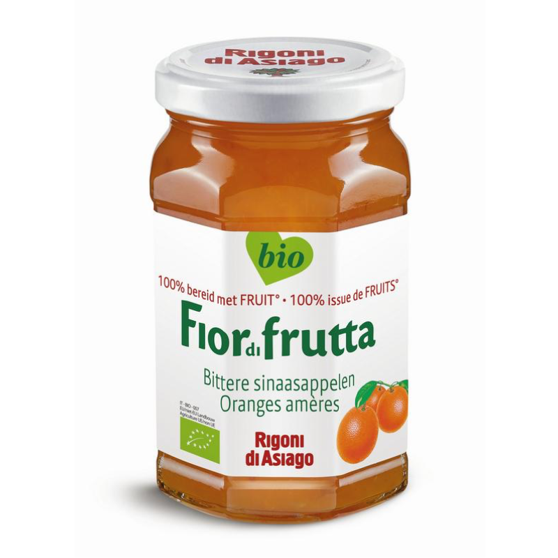 Fior di frutta Sinaasappeljam (250 gram)