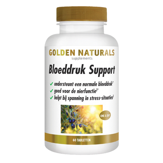 Golden Naturals Bloeddruk Support (60 vega. tabl)