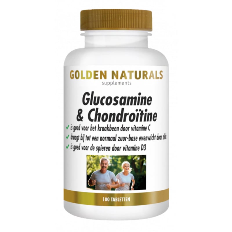 Golden Naturals Glucosamine & Chondroïtine(100 tabletten)
[mwwsrc:c1097e567db88af309c12fd64fe827aadfa9d207.jpg]