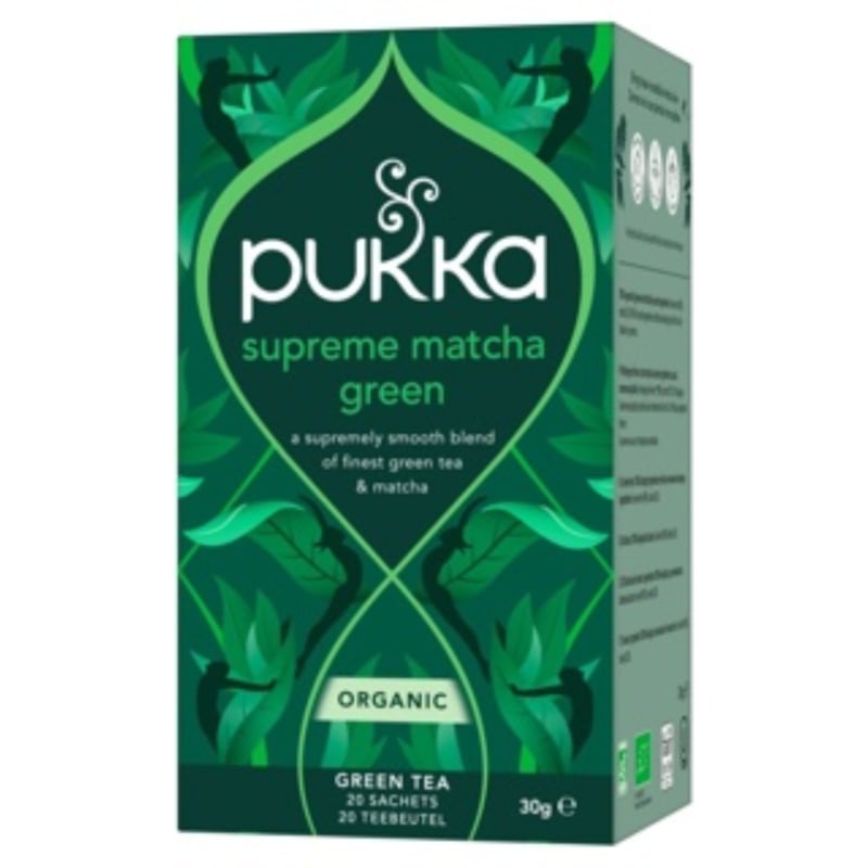 Pukka Supreme Matcha Green ( 20 theezakjes)
[mwwsrc:c1557c010ebcad5b6b0fc70da536cfe6c0361f2f.jpg]