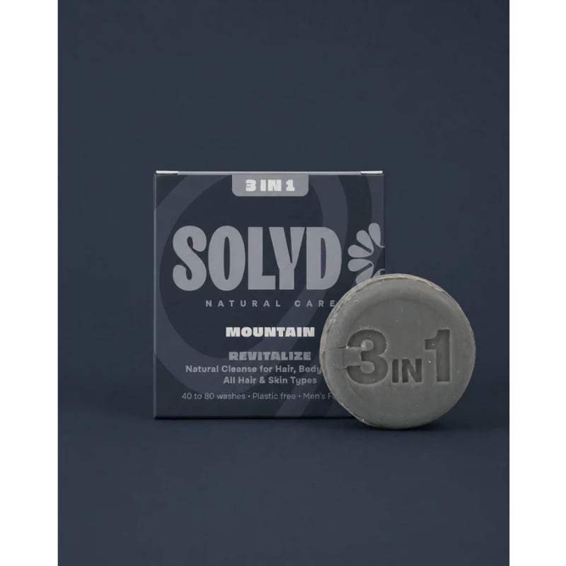 Solyd Shampoo bars 3-in-1 Man (60 gram)
[mwwsrc:c21e72a2b3175bb4d2f125d9e76cc4b384baa974.jpg]