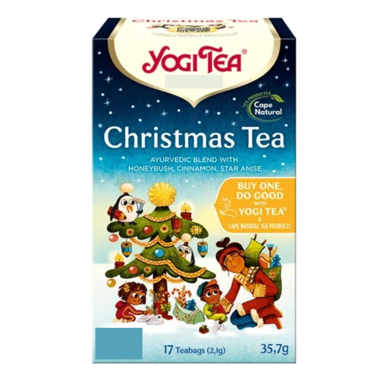 Yogi Tea Christmas Tea (17 theezakjes)
[mwwsrc:c3fcc3061d2e5d4453c5e59fe2e6b196ee22e566.jpg]