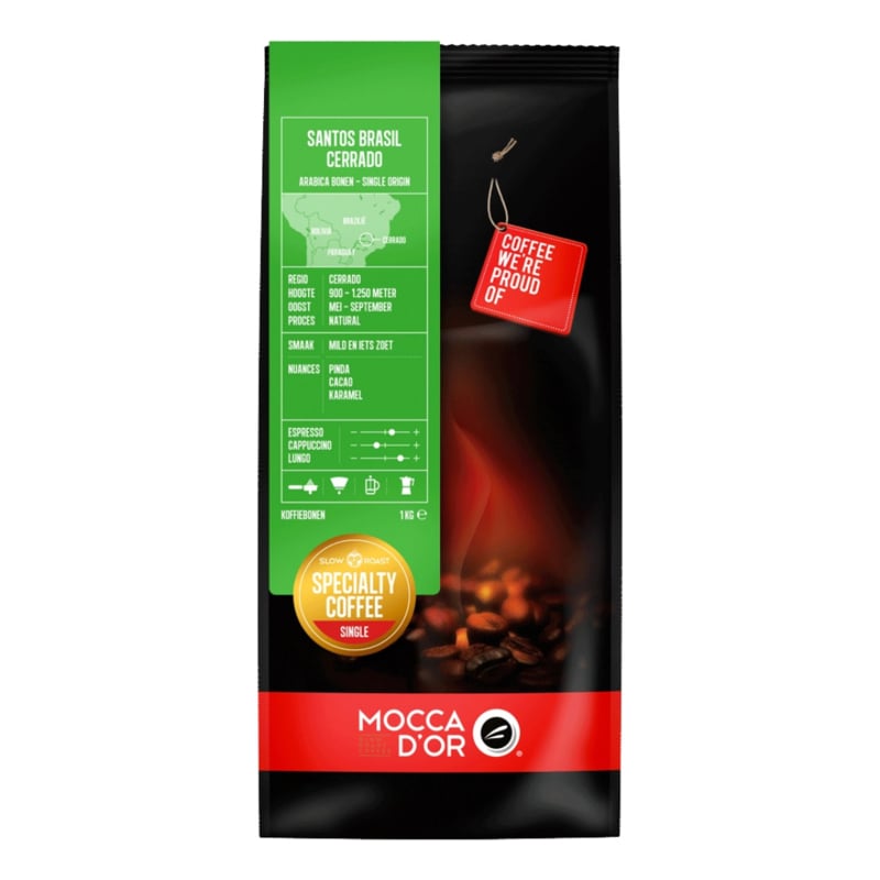 Mocca d'Or - Santos Brasil Cerrado Koffiebonen
[mwwsrc:c4d4f8e1700b63797fe5af789b28011685dde0fd.jpg]