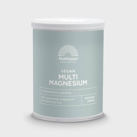 Mattisson Multi magnesium poeder vegan (20 gram)
[mwwsrc:ca7b82f521cac67c4581218a3a54bd6021a673ef.png]