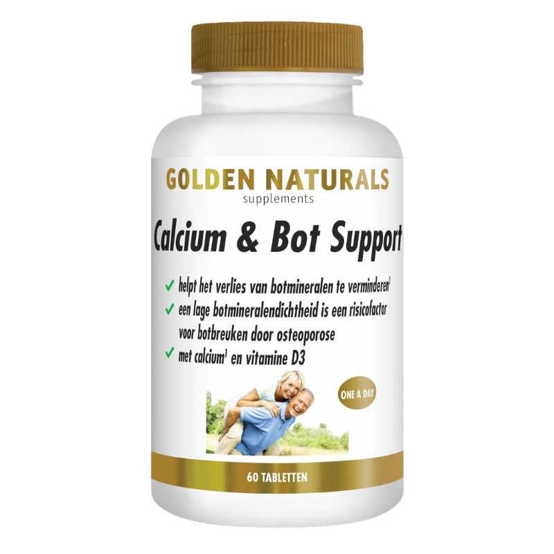 Golden Naturals Calcium & Bot Support (60 / 180 vega. tabl.)