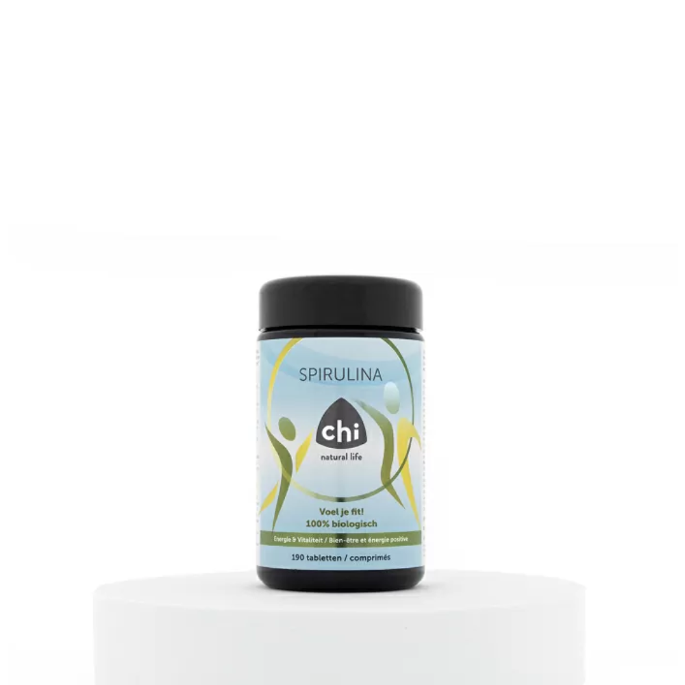 Chi Spirulina tabletten
[mwwsrc:cbf125659d602d77b4fc7e70b3ac7b37c3814a32.png]