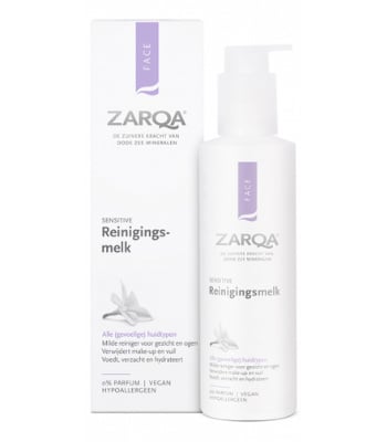 Zarqa Reinigingsmelk Sensitive (200ml.)
[mwwsrc:cf65d42725e53a0ab12b1432af8a9ebc1e89336b.jpg]