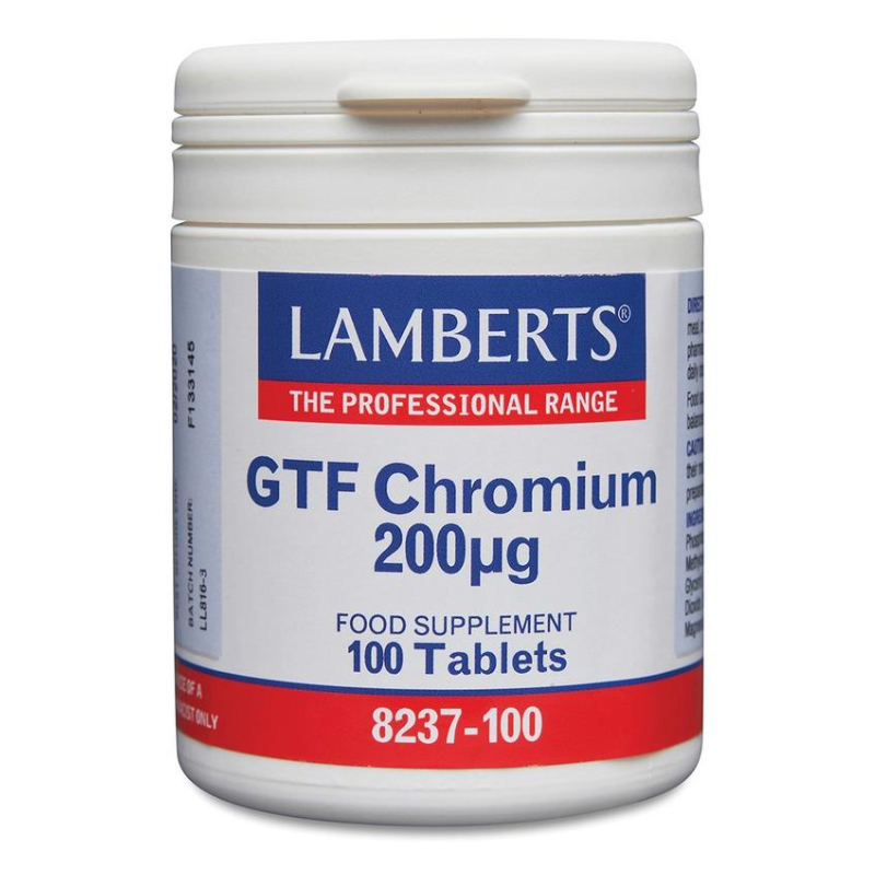 Lamberts GTF chroom 200mcgm(100 tabl.)