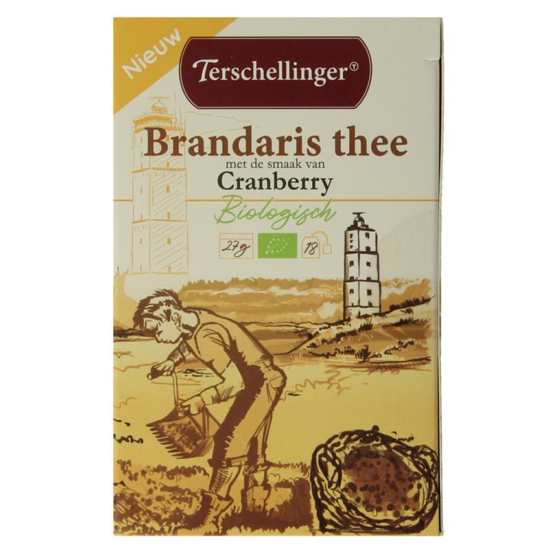 Terschellinger Zwarte thee cranberry