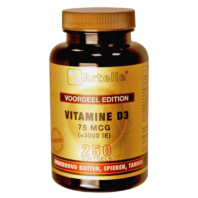Artelle Vitamine D3 75MCG (100 / 250 caps.)