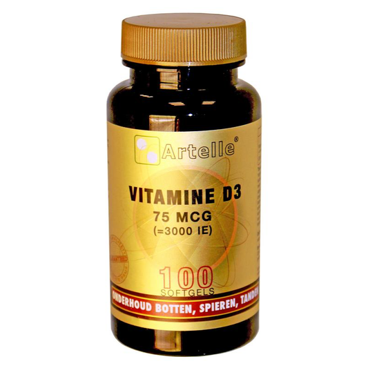 Artelle Vitamine D3 75MCG (100 / 250 caps.)