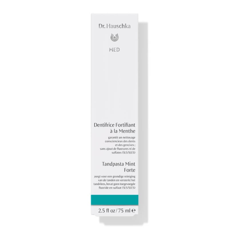 Dr. Hauschka Tandpasta Mint Forte (75 ml.)
[mwwsrc:d40d22ead82f050dfcc8ea288c9c6ebc944b8c5e.jpg]