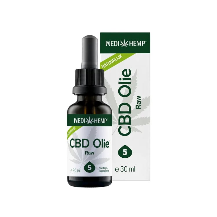 Wedihemp CBD Olie Raw 5%
[mwwsrc:d4ec54d1fb4f1b3737dea321d59d8b2e77166245.jpg]