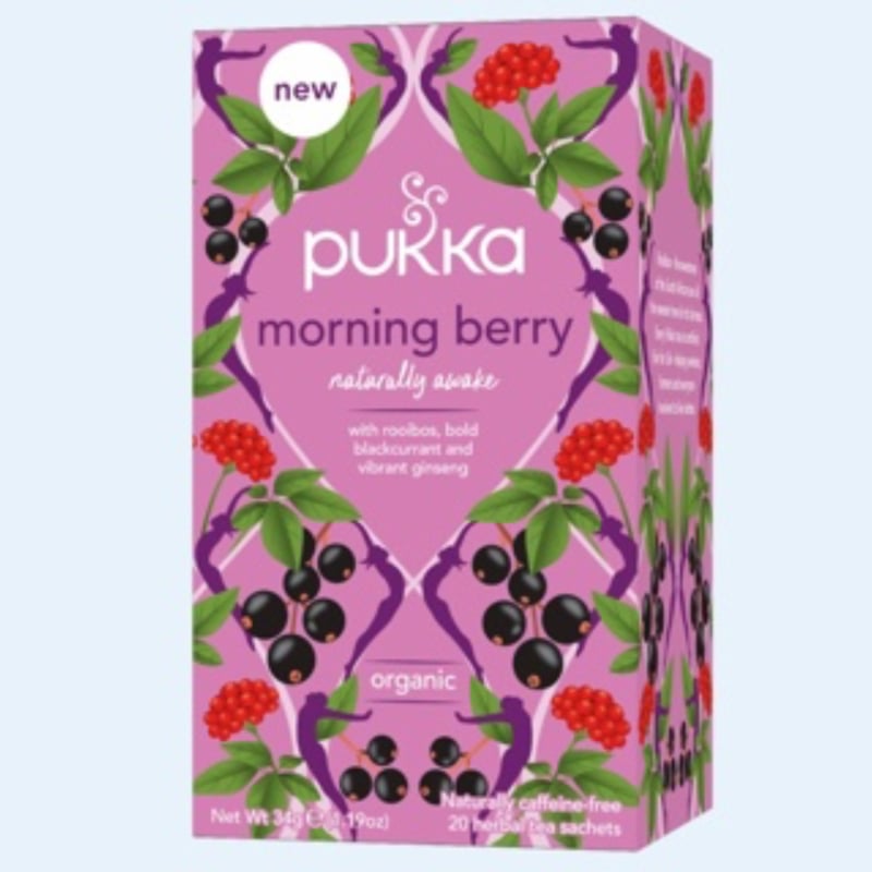 Pukka Morning Berry  (20 theezakjes)
[mwwsrc:d9627aaa2553eede687315721652255aff6cfd74.jpg]