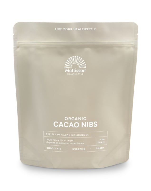 Mattisson Cacao Nibs (400 gram)
[mwwsrc:d9de85b59a436979bb7526b8812f388e7dd7d1cd.jpg]