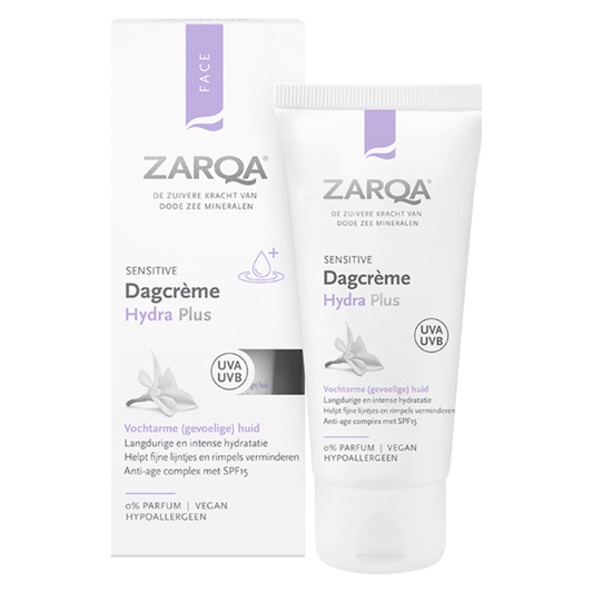 Zarqa Dagcreme hydra plus sensitive SPF15 (50 ml.)