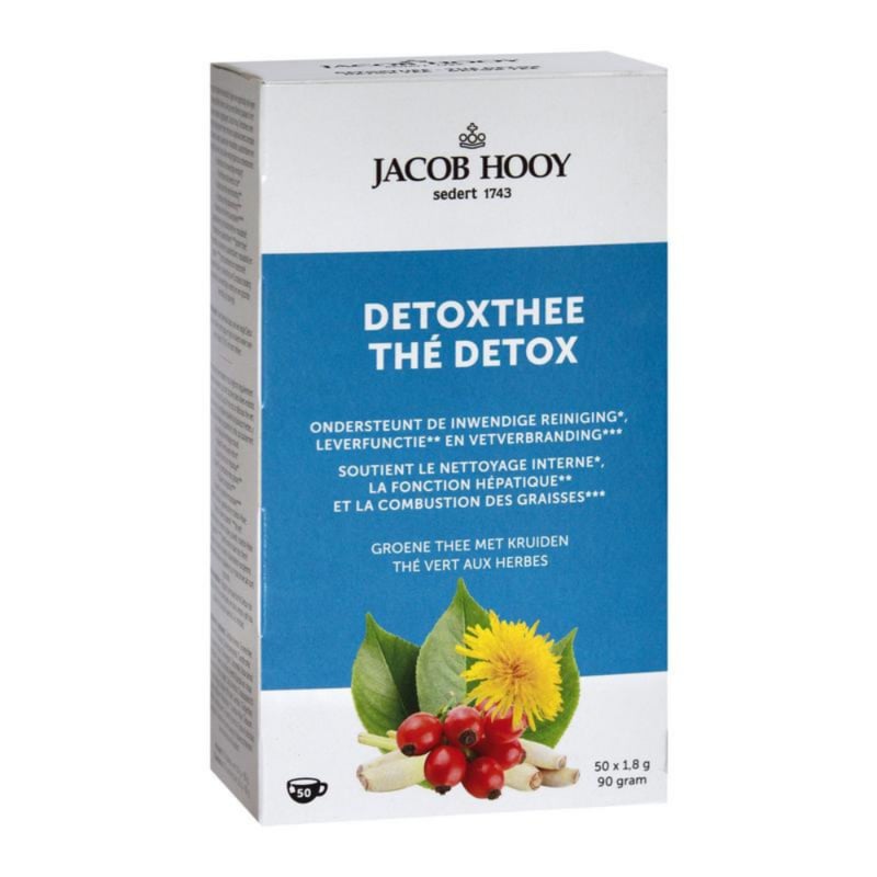 Jacob Hooy Detox (50 theezakjes)
[mwwsrc:df3e2e14af3e6e978723a97ba4ce171eef323d88.jpg]