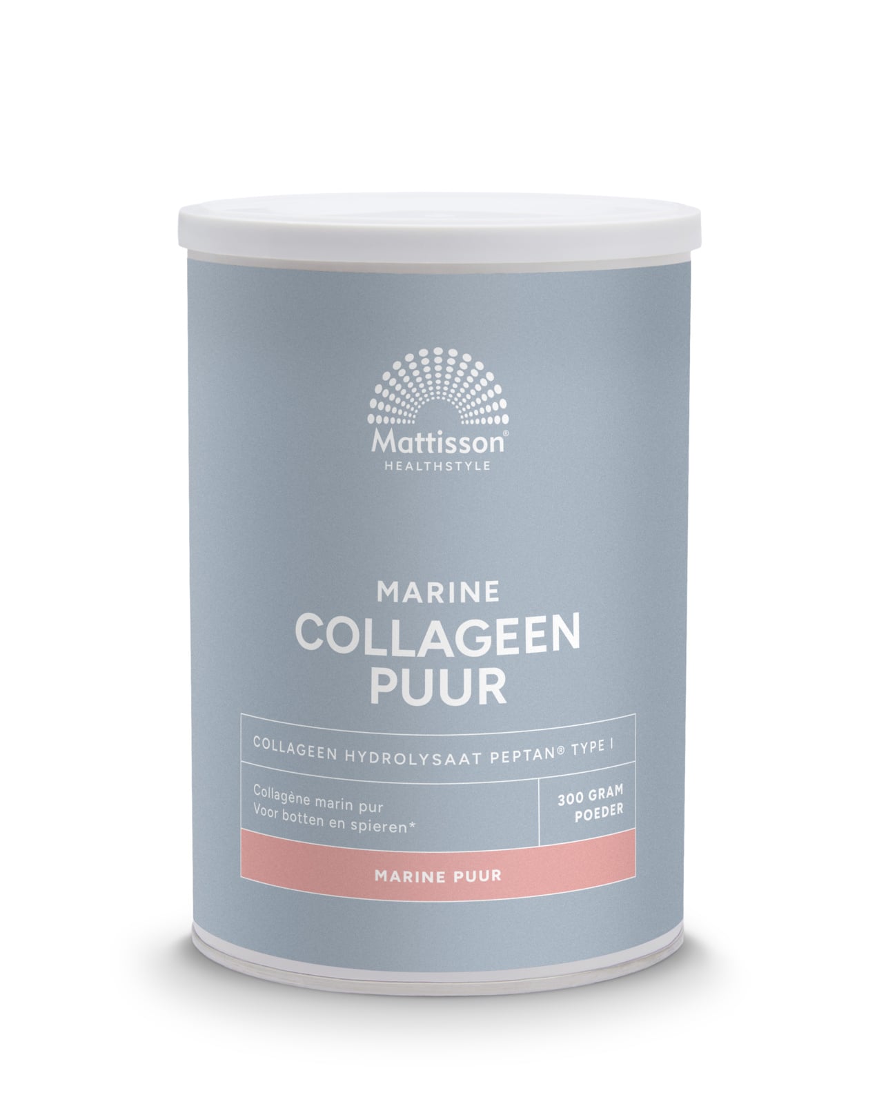 Mattisson Marine Collageen Poeder Peptan® Puur (300 gram)
[mwwsrc:e01bec8dcc0f24f2fd6e5616e42ae6c6fbb2822a.jpg]