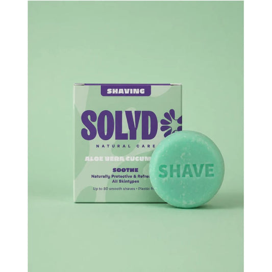 Solyd Shaving bar aloe vera & komkommer (60 gram)
[mwwsrc:e1402e2abdb95246cd3e9c35e0442496e252dead.jpg]